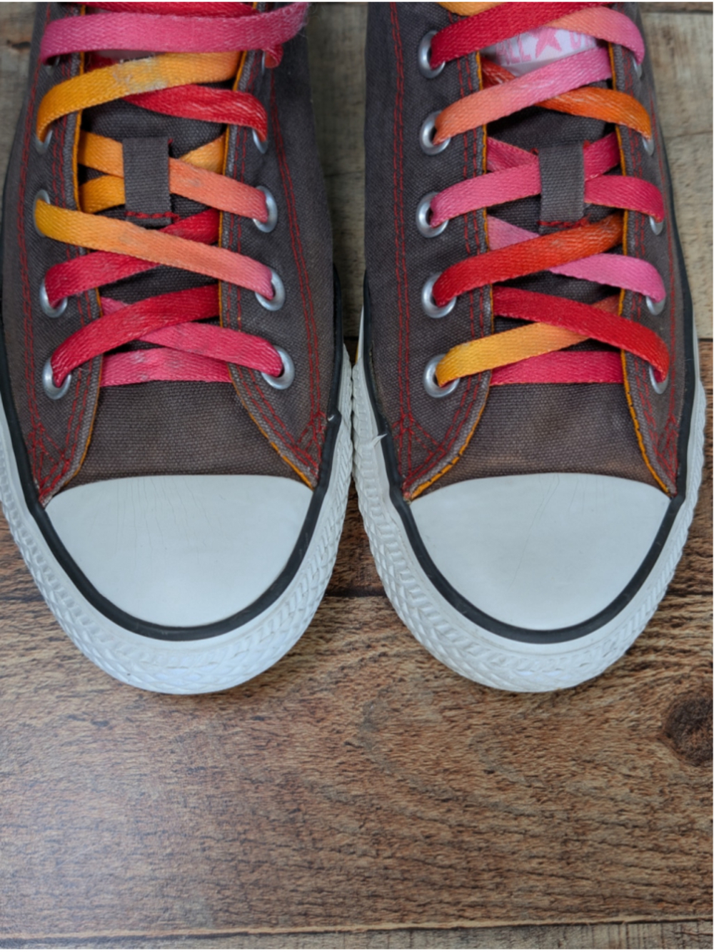 Converse 9 Multi Flip Layered Tongue Low Top Ox Brown Shoes Canvas Sneakers CTAS - Picture 7 of 14